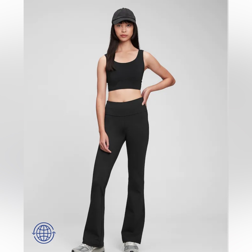 Gap fit high rise power flare legging